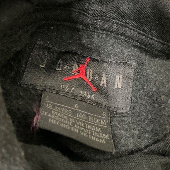 Nike Black Hoodie with White Logo - Picture 3 of 7